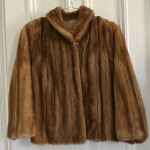 Vintage real fur jacket (mink?)